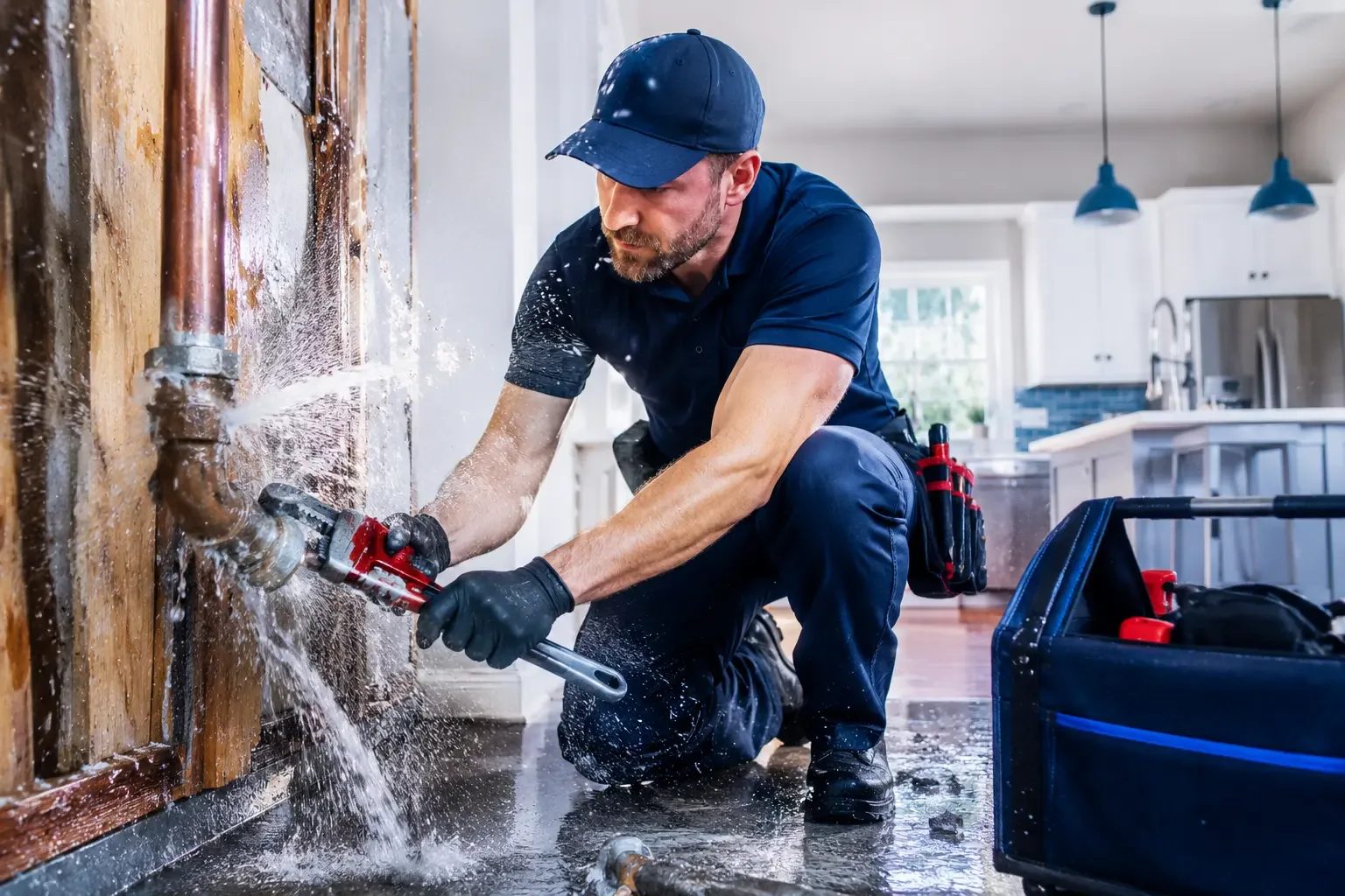 Emergency pipe repair in Puerto Rico